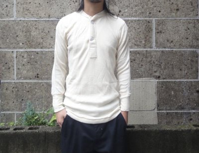 画像1: Deadstock (デッドストック) New GI Wallace Berry LONG SLEEVE SHIRT ナチュラル