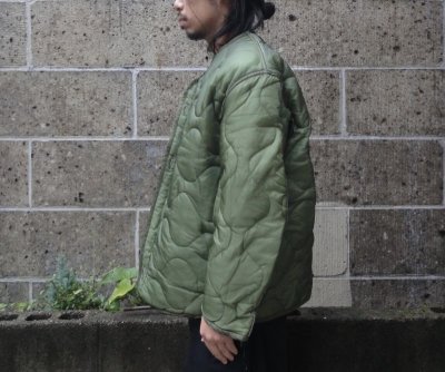 画像2: Deadstock (デッドストック) New G.I. O.D. Field Jacket Liner with Buttons