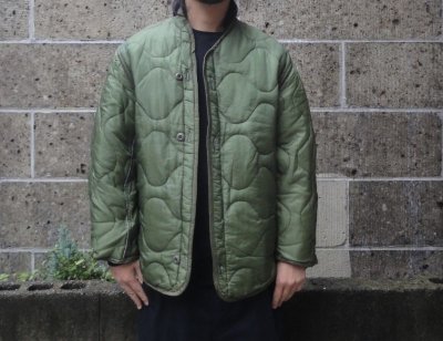 画像1: Deadstock (デッドストック) New G.I. O.D. Field Jacket Liner with Buttons