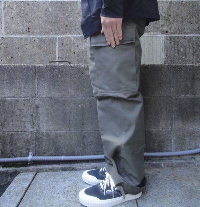 画像2: Deadstock (デッドストック) ドイツ軍 MOLESKIN CARGO PANTS オリーブ 