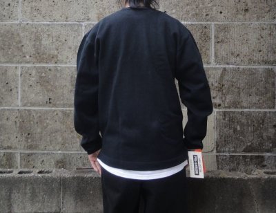 画像3: CAMBER (キャンバー) X-TREME WEIGHT JERSEY HENLEY NECK ブラック