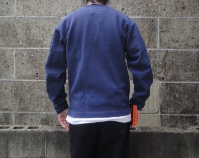 画像3: CAMBER (キャンバー) X-TREME WEIGHT JERSEY HENLEY NECK ネイビー