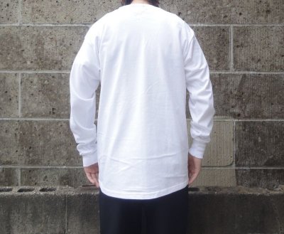 画像3: LIFEWEAR (ライフウェア) LONG SLEEVE CREWNECK TEE ホワイト