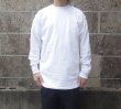 画像1: LIFEWEAR (ライフウェア) LONG SLEEVE CREWNECK TEE ホワイト (1)