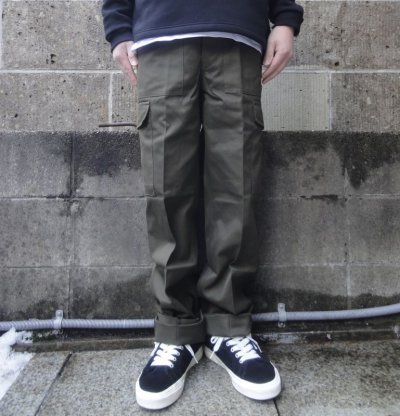 画像1: Deadstock (デッドストック) オーストリア軍 Fatigue Cargo Pants オリーブドラブ