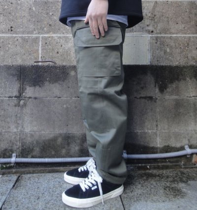 画像2: Deadstock (デッドストック) フランス軍 M-64 Cargo Pants オリーブドラブ