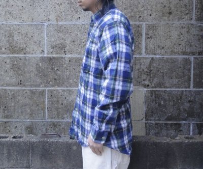 画像2: CLEVE (クリーブ) 90's Deadstock ライトフランネルシャツ F PLAID 