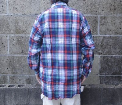 画像3: CLEVE (クリーブ) 90's Deadstock ライトフランネルシャツ E PLAID