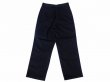 画像2: RICCARDO METHA (リカルドメッサ) 1TUCK WIDE TROUSERS ブラック (2)