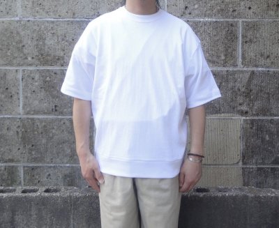 画像1: gicipi (ジチピ) TONNO RELAX FIT TSHIRT ホワイト