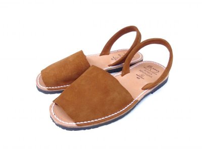 画像1: SLADAN (スラダン) SUEDE SANDALS ライトブラウン