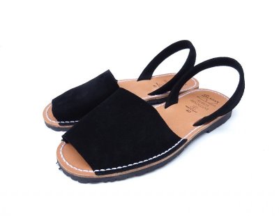 画像1: SLADAN (スラダン) SUEDE SANDALS ブラック