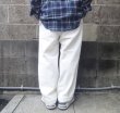 画像3: RICCARDO METHA (リカルドメッサ) 1TUCK WIDE PANTS CORDUROY ナチュラル (3)