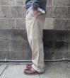 画像8: RICCARDO METHA (リカルドメッサ) 1TUCK WIDE PANTS CORDUROY ベージュ (8)