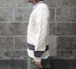 画像5: DULYN KNITWEAR (デュリンニットウェア) CRIKET P/O SWEATER アラン/バーガンディー/グレー (5)