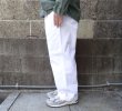 画像2: RICCARDO METHA (リカルドメッサ) 1TUCK WIDE PANTS DRAGON TWILL ホワイト (2)