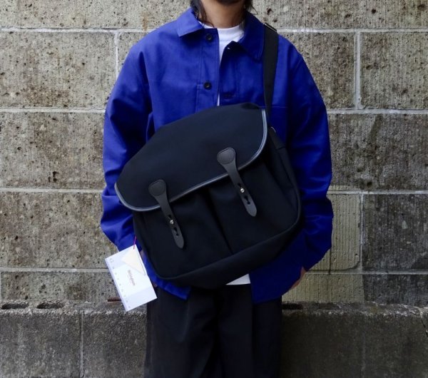 画像1: Billingham (ビリンガム) Studio Satchel ブラック (1)