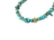 画像2: VINTAGE UPCYCLING COMPANY (ヴィンテージ アップサイクリング カンパニー) TURQUOISE NECKLACE 60cm (2)