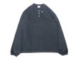 画像4: CAMBER (キャンバー) X-TREME WEIGHT JERSEY HENLEY NECK ブラック (4)