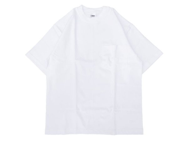 画像1: CAMBER (キャンバー) 8oz MAX WEIGHT POCKET T-Shirts ホワイト (1)