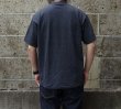 画像8: CalCru (カルクルー) 5.5oz Adult 1/16 microstripe T-shirt ブラック (8)