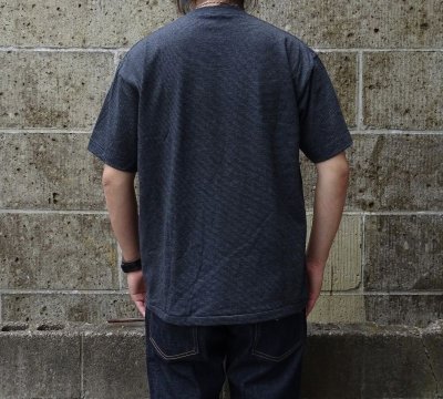 画像3: CalCru (カルクルー) 5.5oz Adult 1/16 microstripe T-shirt ブラック