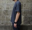 画像7: CalCru (カルクルー) 5.5oz Adult 1/16 microstripe T-shirt ブラック (7)