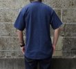 画像7: CalCru (カルクルー) 5.5oz Adult 1/16 microstripe T-shirt ネイビー (7)