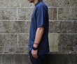 画像6: CalCru (カルクルー) 5.5oz Adult 1/16 microstripe T-shirt ネイビー (6)