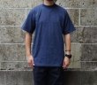 画像5: CalCru (カルクルー) 5.5oz Adult 1/16 microstripe T-shirt ネイビー (5)