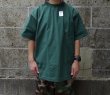 画像1: CAMBER (キャンバー) 8oz MAX WEIGHT POCKET T-Shirts ダークグリーン (1)