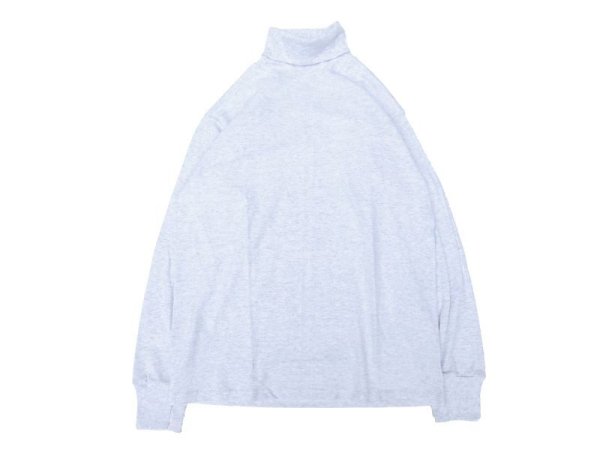 画像1: LIFEWEAR (ライフウェア) LONG SLEEVE TURTLENECK TEE アッシュ (1)