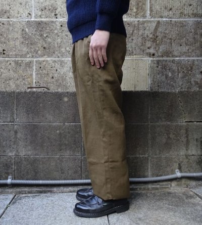 画像2: Deadstock (デッドストック) BRITISH ARMY イギリス軍 ALL Ranks Barrack Dress Trousers ブラウン