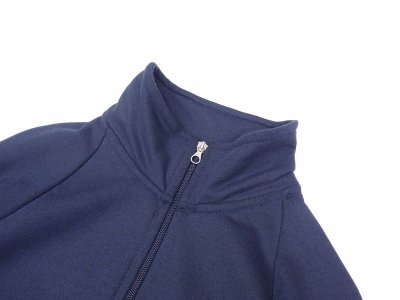 画像3: VESTI (ヴェスティ) FRENCH TERRY ZIP JACKET ネイビー