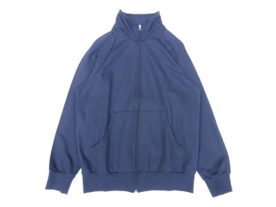 画像1: VESTI (ヴェスティ) FRENCH TERRY ZIP JACKET ネイビー