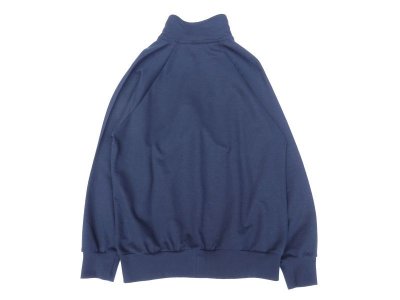 画像2: VESTI (ヴェスティ) FRENCH TERRY ZIP JACKET ネイビー