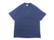 画像1: CalCru (カルクルー) 5.5oz Adult 1/16 microstripe T-shirt ネイビー (1)