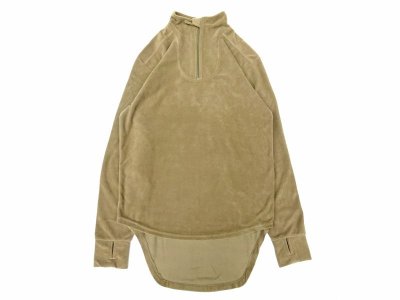 画像1: BRITISH ARMY イギリス軍 Fleece Thermal Undershirt ライトオリーブ