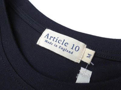 画像3: Article 10. (アーティクルテン.) S/S ROUND NECK T-SHIRTS ブラック