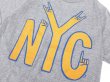画像4: PALMER CASH (パルマーキャッシュ) NYC HANDS T-Shirts グレー  (4)