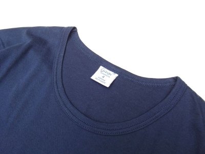画像3: gicipi (ジチピ) CREW NECK POCKET T-Shirt ネイビー