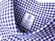 画像3: GAMBERT SHIRT (ギャンバートシャツ) B/D SHIRT BROADCLOTH GINGHAM CHECKS ネイビーギンガム (3)