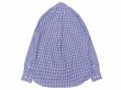 画像2: GAMBERT SHIRT (ギャンバートシャツ) B/D SHIRT BROADCLOTH GINGHAM CHECKS ネイビーギンガム (2)