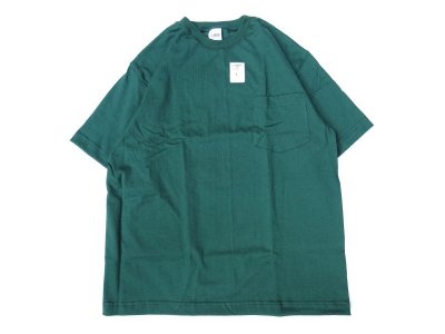 画像1: CAMBER (キャンバー) 8oz MAX WEIGHT POCKET T-Shirts ダークグリーン