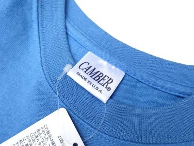 画像3: CAMBER (キャンバー) 8oz MAX WEIGHT CUT 8分袖 T-SHIRT GARMENT DYED サックス