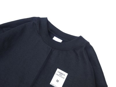 画像3: CAMBER (キャンバー) 8oz MAX-WEIGHT JERSEY LONG SLEEVE T-Shirt ブラック