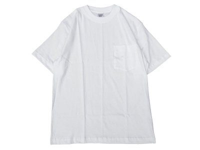 画像1: CAMBER (キャンバー) 6oz FINEST CASUAL WEIGHT POCKET T-SHIRT ホワイト