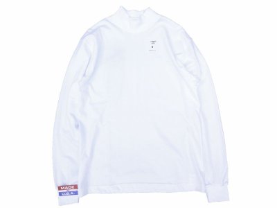 画像1: CAMBER (キャンバー) MOCK L/S FINEST 6oz ホワイト