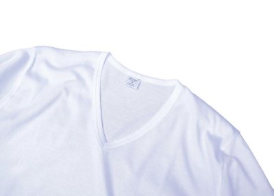 画像3: gicipi (ジチピ) V NECK POCKET T-Shirts ホワイト