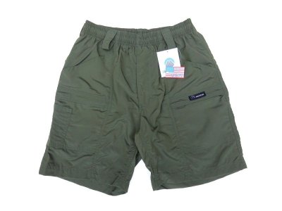 画像1: MOCEAN (モーシャン) BARRIER SHORTS オリーブ